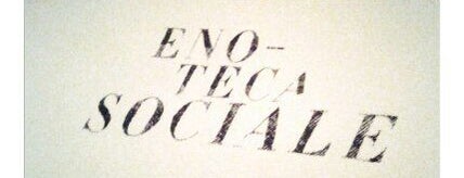 Enoteca Sociale is one of Good Places.