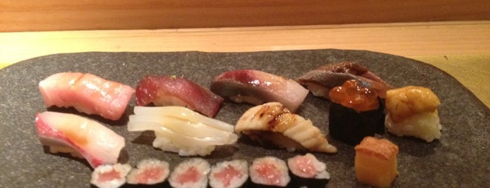 Manten Sushi is one of 食べログベストランチ2012東京100.