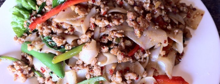 Thai Kitchen Bowl is one of Pad Kee Mao in the IE - Who Does It Best.