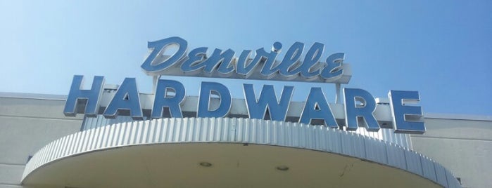 Denville Hardware is one of Locais curtidos por Russell.