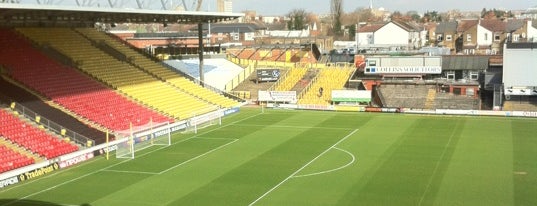 Vicarage Road Stadium is one of UK & Ireland Pro Rugby Grounds.