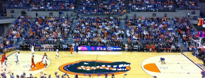 Stephen C O'Connell Center is one of SEC Basketball Arenas.