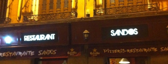 Sandos Bar is one of Madrid.
