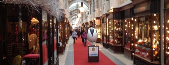 Burlington Arcade is one of London.