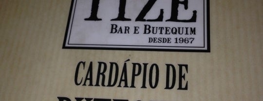 Tizé Bar e Butequim is one of De bar em bar... em BH.