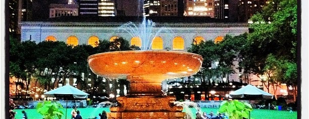 Bryant Park is one of Best Places in NYC.