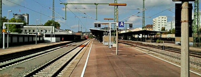 Estación Central de Pforzheim is one of Bahnhöfe mit Yorms's Check-in Special.