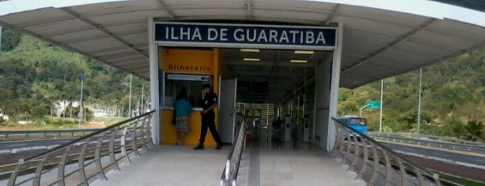 BRT - Estação Ilha de Guaratiba is one of Fábia'nın Beğendiği Mekanlar.