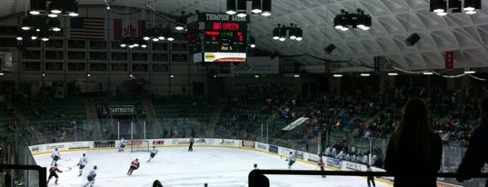 Thompson Arena at Dartmouth is one of College Hockey Rinks.