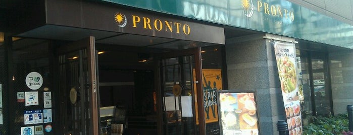 PRONTO is one of cafe visited.