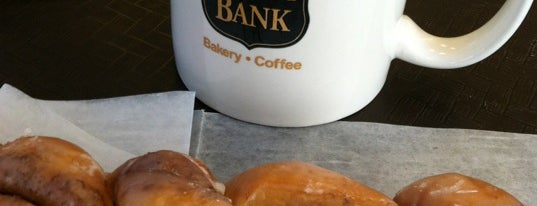 Donut Bank Bakery & Coffee Shop is one of Food!.