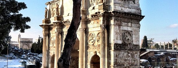 Arch of Constantine is one of Roma.