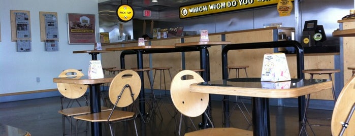 Which Wich? Superior Sandwiches is one of สถานที่ที่ Justin ถูกใจ.