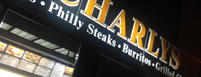 Charlys Burgers is one of Lugares favoritos de Shane.