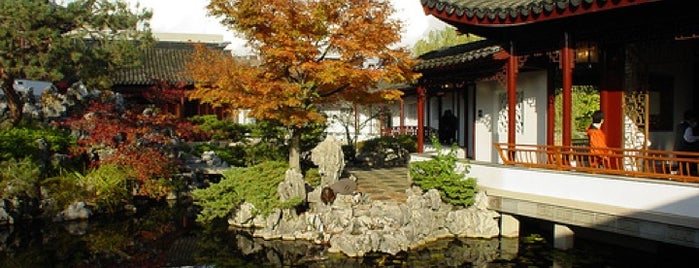 Dr. Sun Yat-Sen Classical Chinese Garden is one of Mancouver.