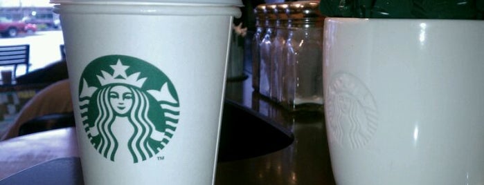 Starbucks is one of John : понравившиеся места.