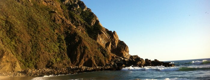 Pfeiffer Beach is one of west.