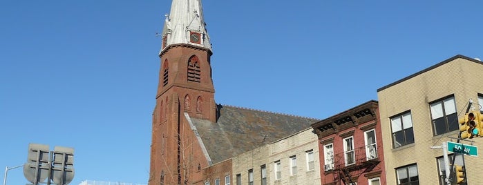 St Mary R.C. Church is one of Brooklyn/Queens Waterfront.