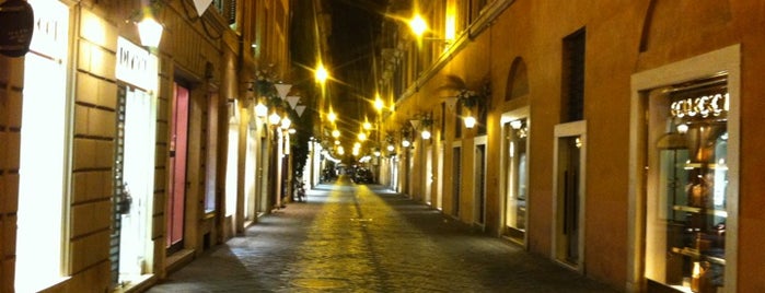 Via Borgognona is one of Gabriele d'Annunzio -  #ilVate4sq.