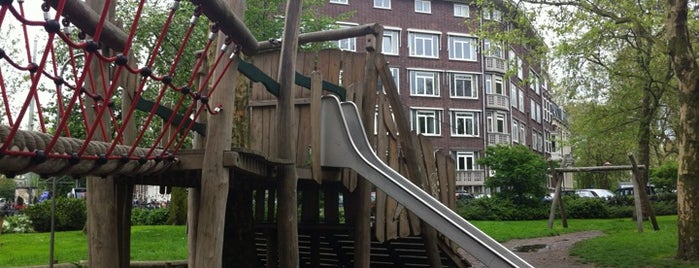 Speeltuintje Weteringschans is one of Kids Guide. Amsterdam with children 100 spots.