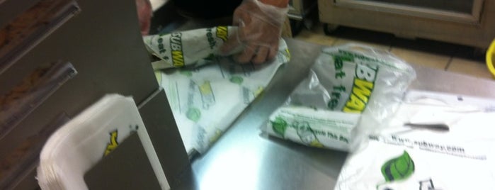 SUBWAY is one of Campus Eats.