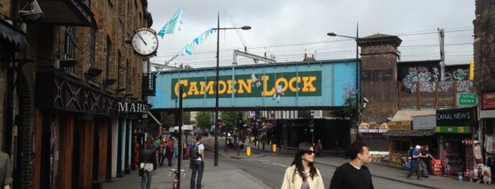 Camden Lock Market is one of places to go in London x.