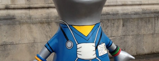 Doctor Wenlock is one of Red Olympic Discovery Trail.