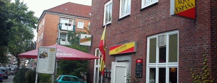 Aqui España is one of Restaurants in Hamburg, in denen ich speiste.