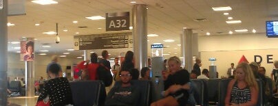 Gate A32 is one of Hartsfield-Jackson International Airport.