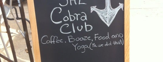 The Cobra Club is one of Friends' Places.