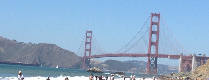 Baker Beach is one of The 50 Most Popular Beaches in the U.S..