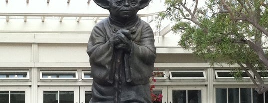 Yoda Fountain is one of SFO.