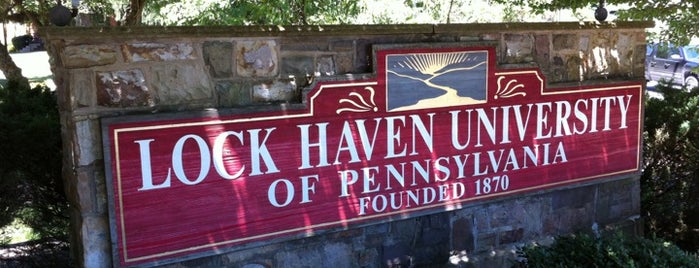 Lock Haven University is one of สถานที่ที่ Kate ถูกใจ.