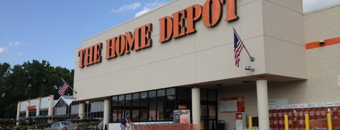 The Home Depot is one of Greg : понравившиеся места.