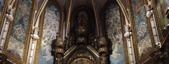 Basílica de Montserrat is one of Spain.