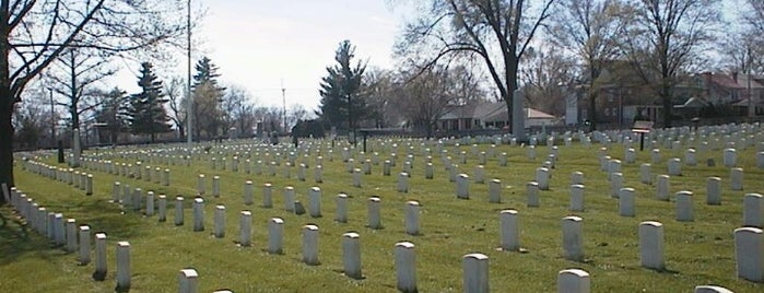 Winchester National Cemetery is one of United States National Cemeteries.