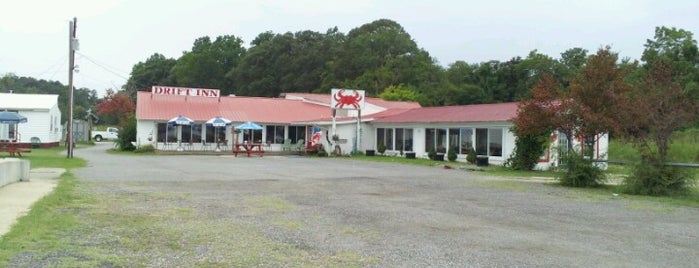 Drift Inn is one of Best of the Bay - Crab Houses of Maryland.