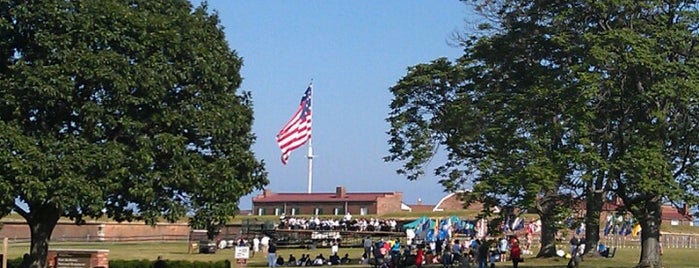 Fort McHenry National Monument and Historic Shrine is one of Star-Spangled Banner National Historic Trail.