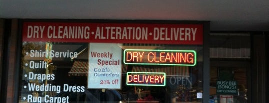 Busy Bee Dry Cleaners is one of Tidbits Vancouver.
