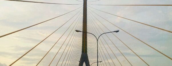 สะพานพระราม 8 is one of Around Bangkok | ตะลอนทัวร์รอบกรุงฯ.