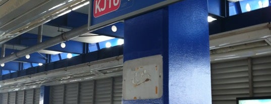 RapidKL Bank Rakyat-Bangsar (KJ16) LRT Station is one of RapidKL KJ Line #Yotomo.