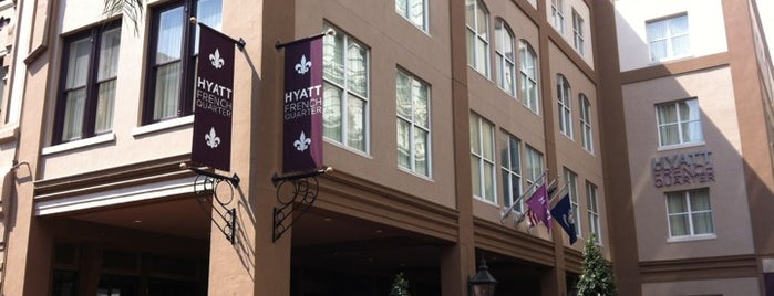Hyatt Centric French Quarter New Orleans is one of Whitney'in Beğendiği Mekanlar.
