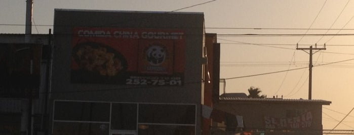 Panda Express is one of Sounds yummy.