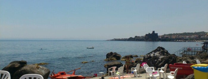 Lido Dei Ciclopi is one of MyCity Beach - Catania & Siracusa.