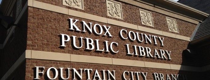 Knox County Public Library - Fountain City Branch is one of Fountain City FUN!.