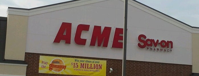 ACME Markets is one of สถานที่ที่ Wendy ถูกใจ.
