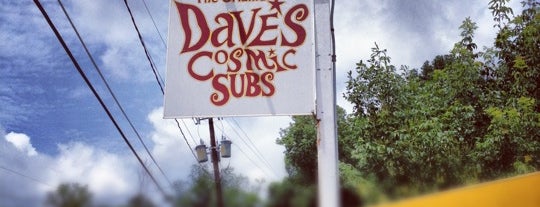 Dave's Cosmic Subs is one of Atlanta.