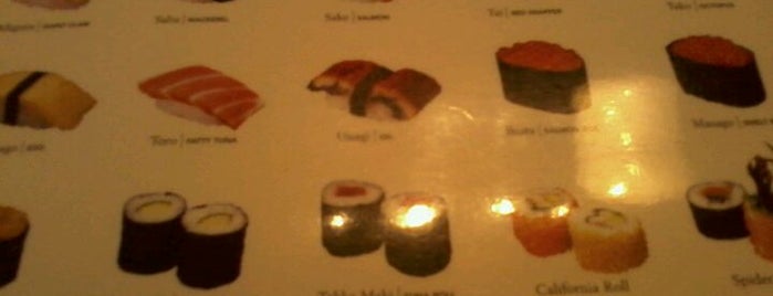 Mana Sushi is one of Tempat yang Disukai Jake.