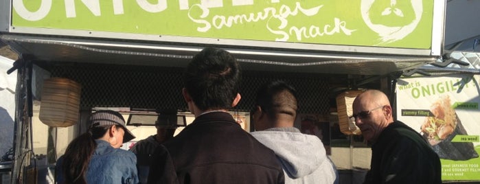 Onigilly Samurai Snack @ Off The Grid: Fort Mason is one of #adventureSF.