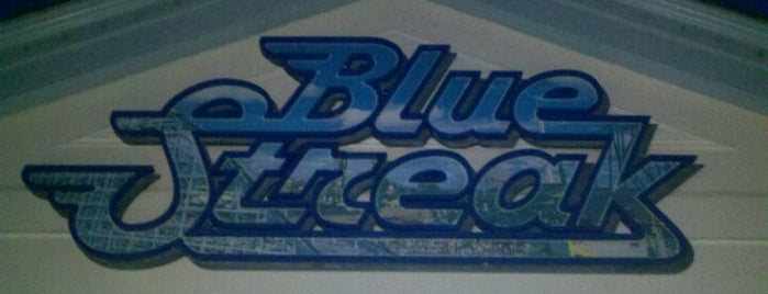 Blue Streak is one of Cedar Point.